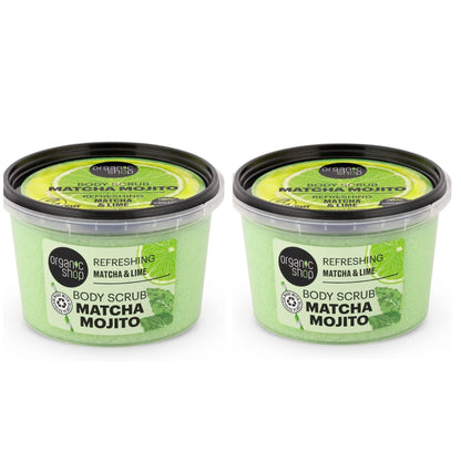 Matcha Mojito Body Scrub - Refreshing Matcha & Lime, 250 ml