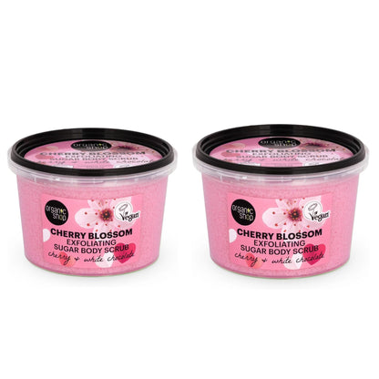 Cherry Blossom Exfoliating Sugar Body Scrub, 250 ml