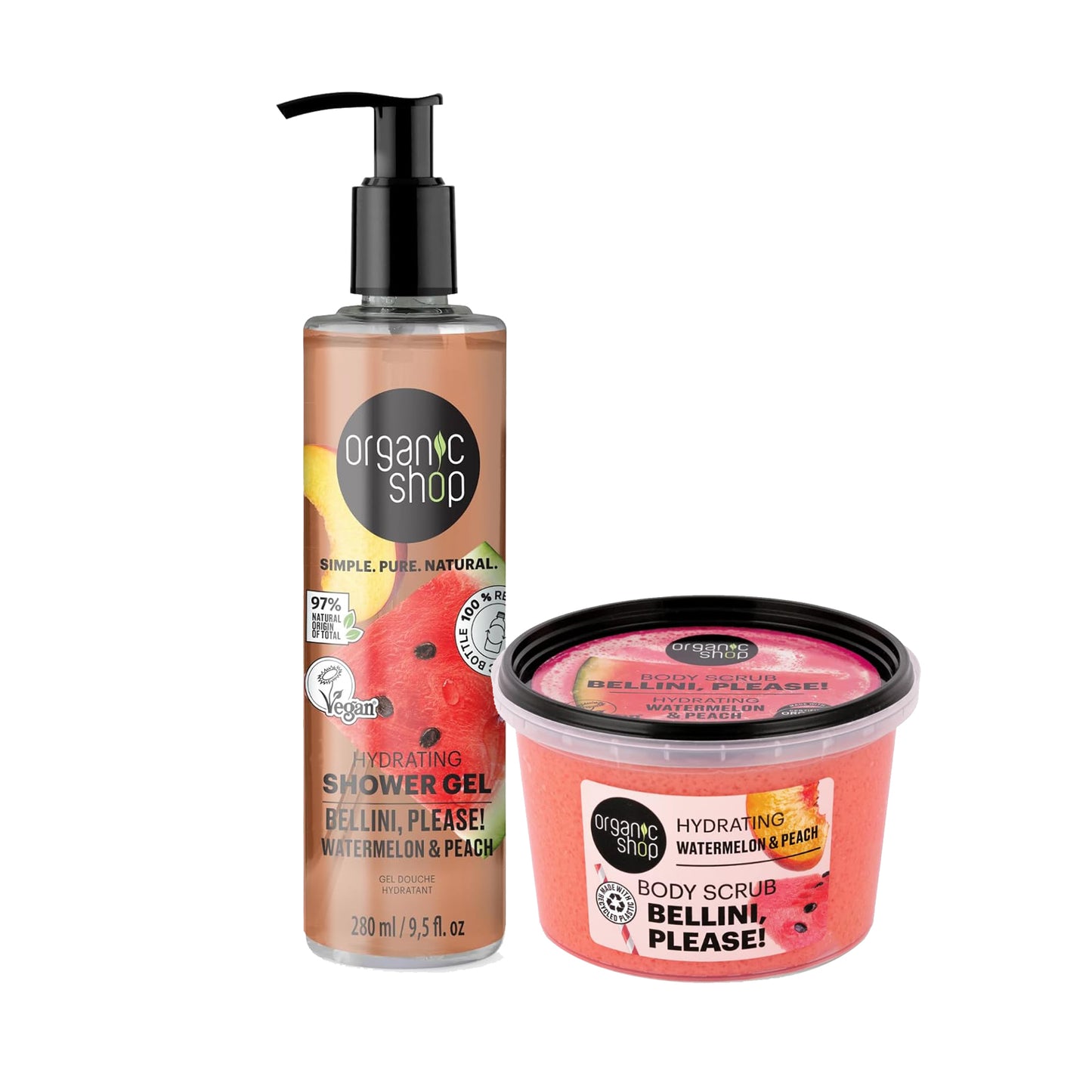 Body Scrub + Shower Gel Pack