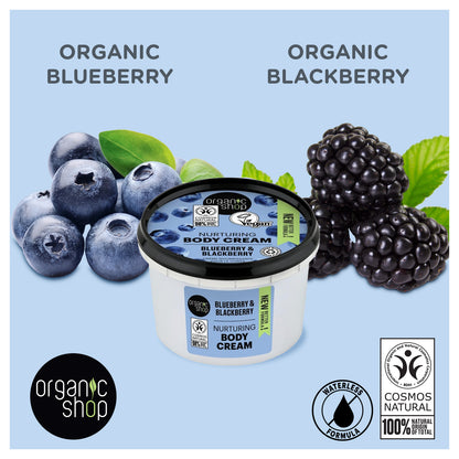 Nurturing Body Cream - Blueberry & Blackberry, 250 ml