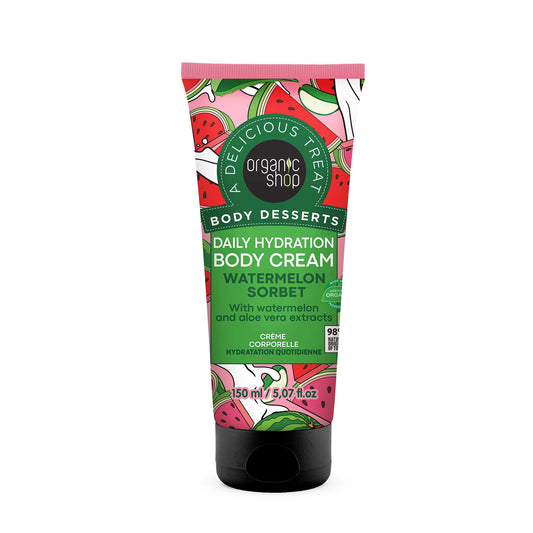 Desserts Daily Hydration Body Cream - Watermelon Sorbet, 150 ml