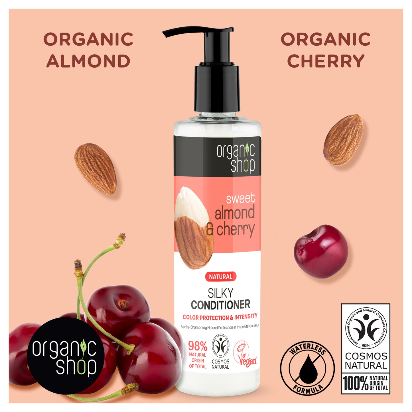 Almond & Cherry Conditioner, 280 ml