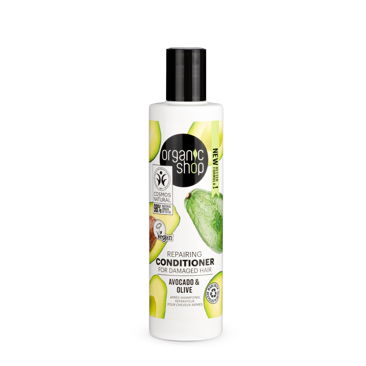 Repairing Conditioner for Damaged Hair - Avocado and Olive, 280 ml