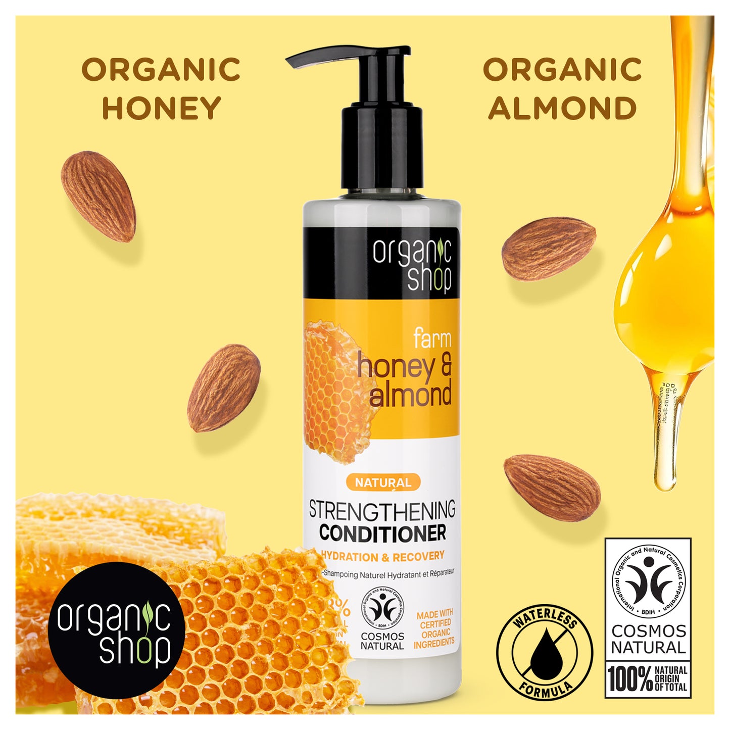 Honey & Almond Conditioner, 280 ml