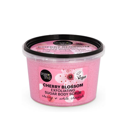 Cherry Blossom Exfoliating Sugar Body Scrub, 250 ml