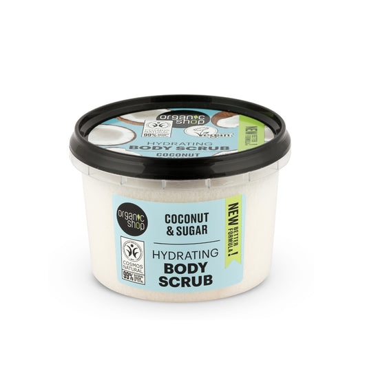 Organic Shop Coconut and Sugar Hydrating Body Scrub 250 ml