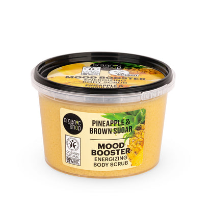 Mood Booster Energizing Body Scrub - Pineapple & Brown Sugar, 250 ml