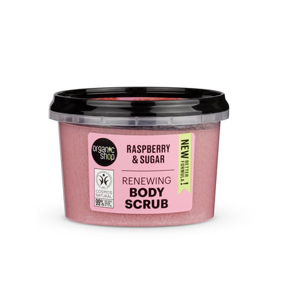 Renewing Body Scrub - Raspberry & Sugar, 250 ml