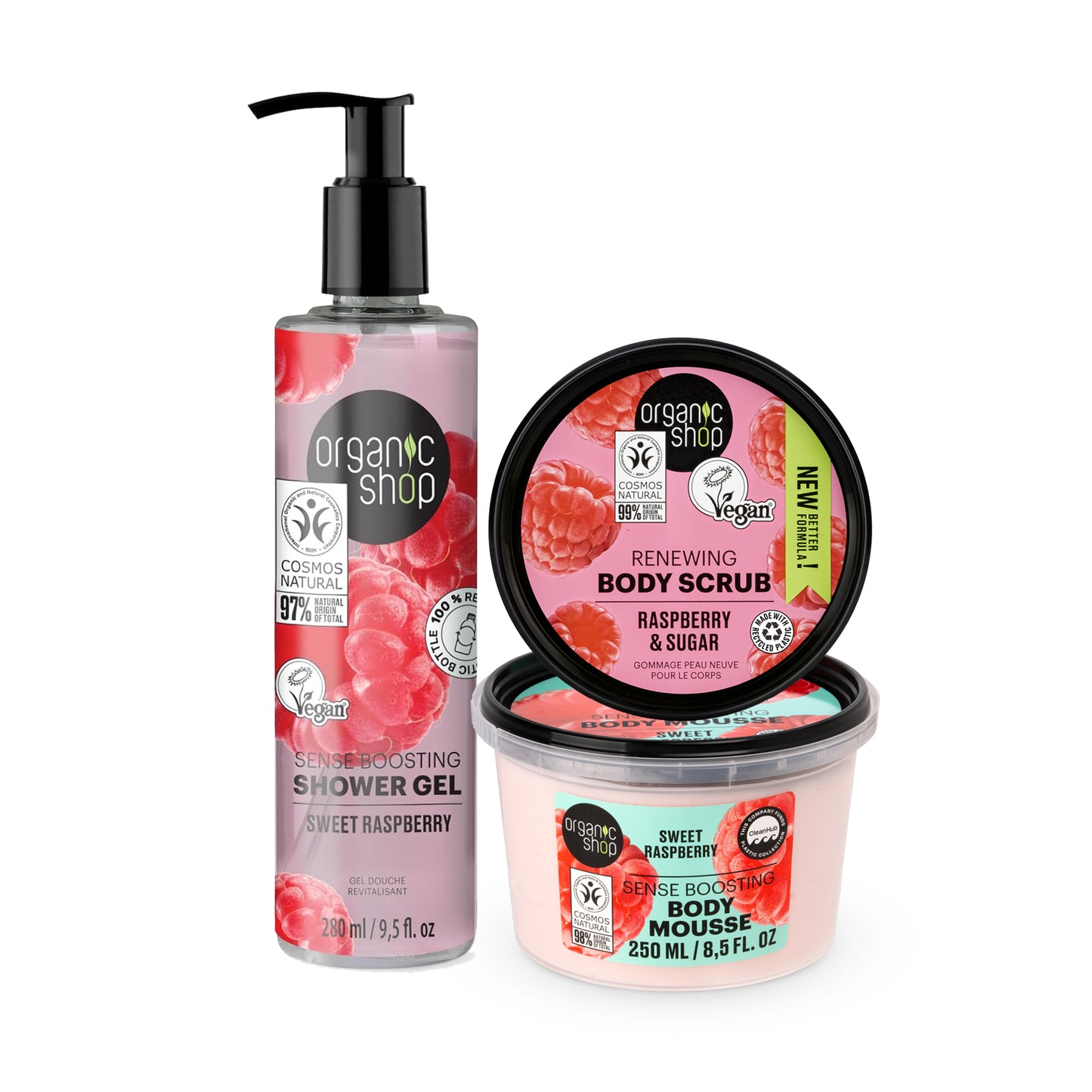 Body Scrub + Shower Gel Pack