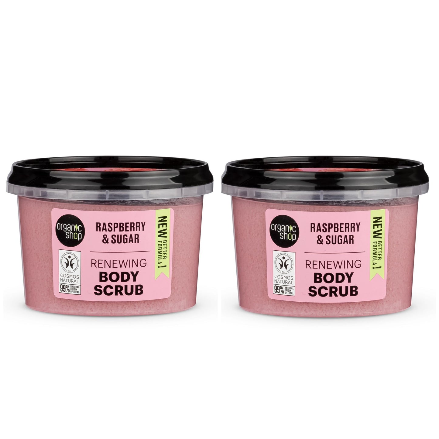 Renewing Body Scrub - Raspberry & Sugar, 250 ml